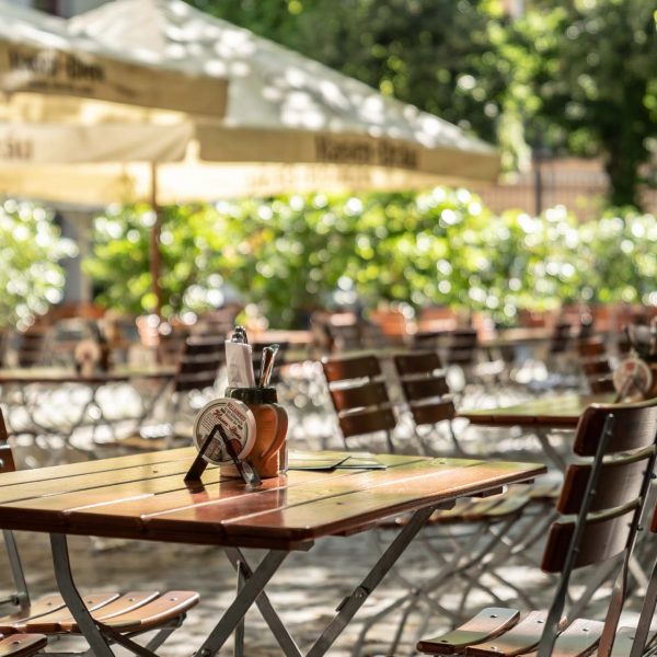 Zeughaus Stuben Augsburg Biergarten